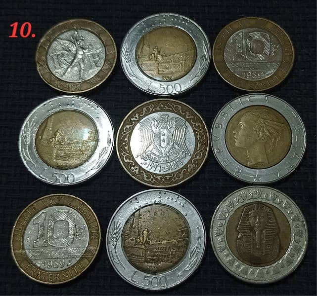 Bi-metallic Commemorative coins 9