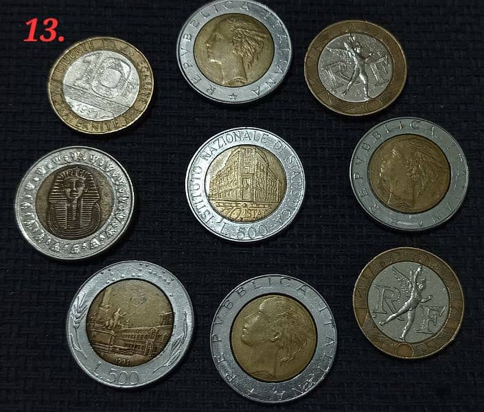 Bi-metallic Commemorative coins 11
