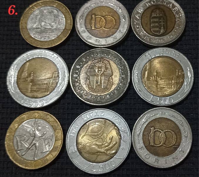 Bi-metallic Commemorative coins 5