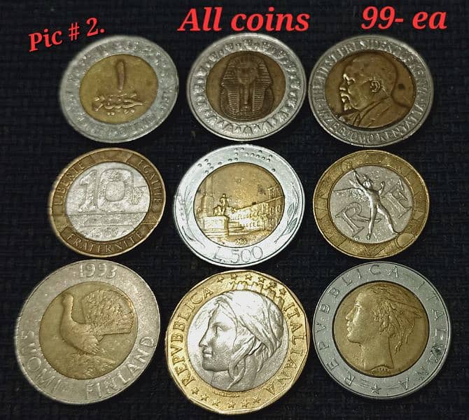 Bi-metallic Commemorative coins 1