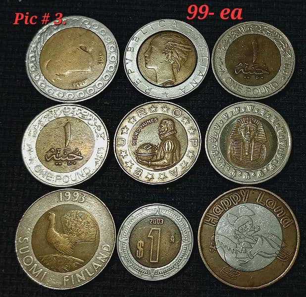 Bi-metallic Commemorative coins 2