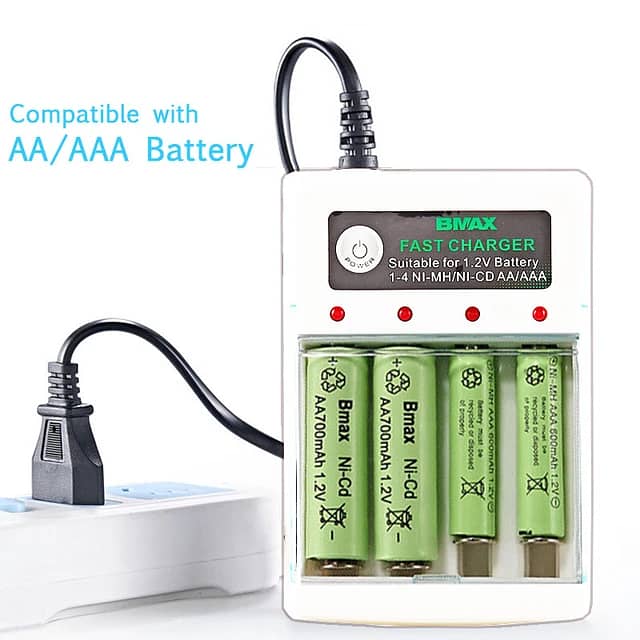 AA / AAA Battery Charger | 4 Slots 5