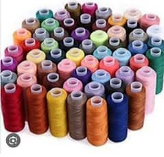 thread for urgent sale. industrial sewing thread reals