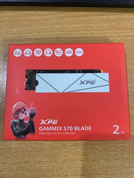 XPG GAMMIX S70 BLADE - Gen4x4 - M. 2 - NVME - SSD 0