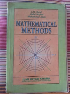 Mathematical Methods 3rd Edition textbook for BBA/BS Students