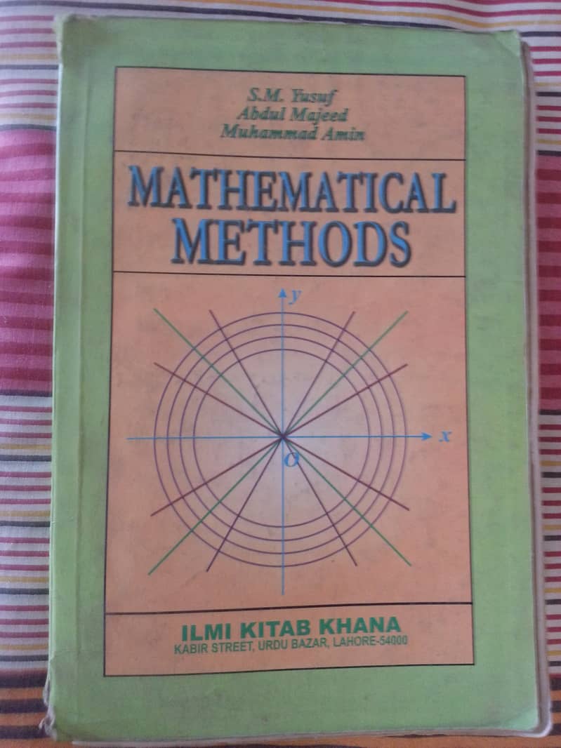 Mathematical Methods 3rd Edition textbook for BBA/BS Students 0