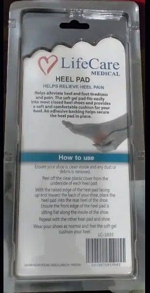Heel pads for Uric acid patients 1
