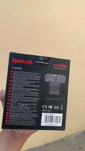 Webcam Reddragon Hitman 2