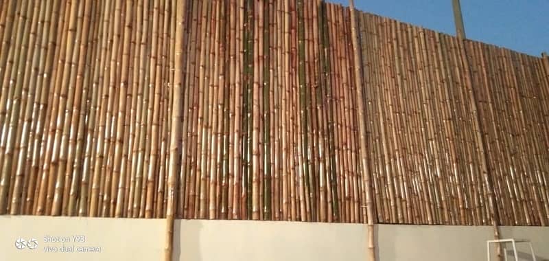 Bamboo Wall Design - Jaffri Shades - Waterproof Bamboo Roof 3