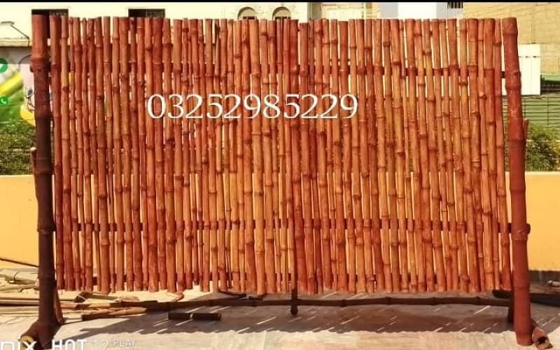 Bamboo Wall Design - Jaffri Shades - Waterproof Bamboo Roof 4