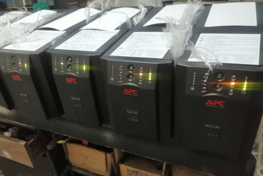 APC Smart UPS 1500va. PURE sine wave ups LONG BACKUP MODEL FRESH STOCK 6