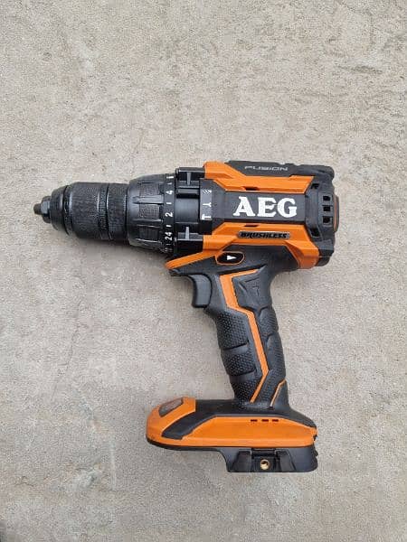 AEG 18V Brushless FUSION HEAVY DUTY HAMMER DRILL BSB18BL 4