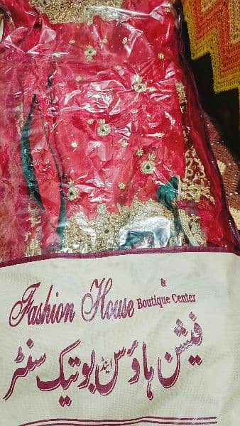 Bridal Lehnga With bridal purse and heels for sale 2