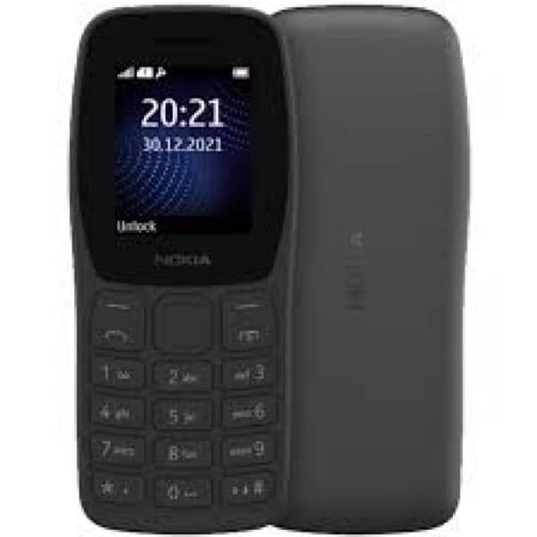 Nokia 105 dual Sim box pack Mobile Dubai Made 3
