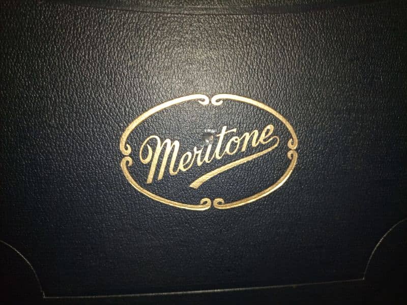 Meritone Gramophone in Full Working Condition to Play 78 RPM Records. 7