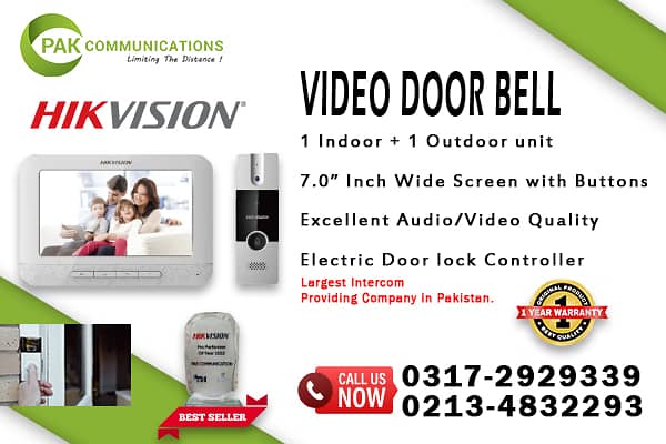 HIKVISION Video Intercom (Authorized Dealer) 0