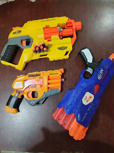 Nerf Xshot and Star war Guns 0