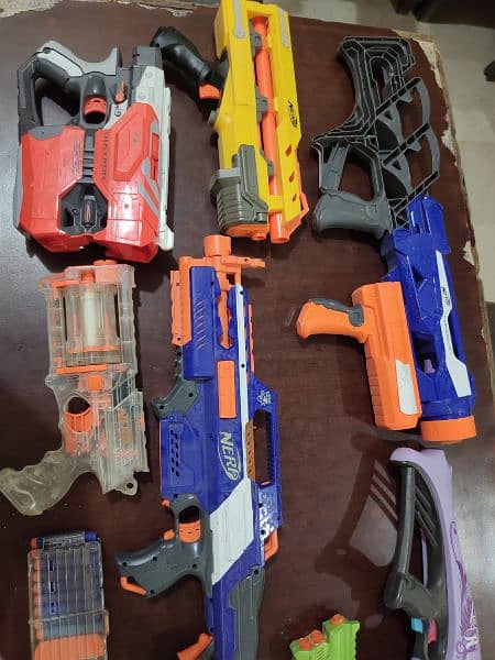 Nerf Xshot and Star war Guns 13