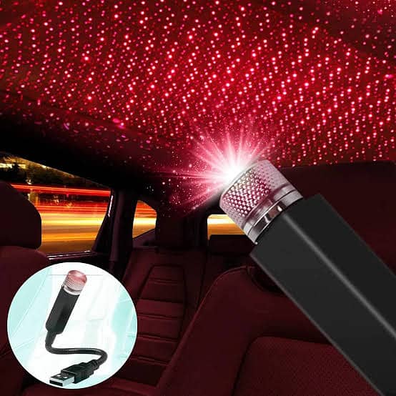 Car LED Roof Projector Star Lights 3