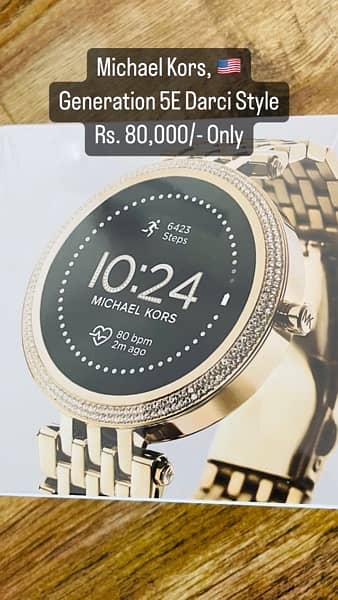 Michael Kors Generation 5E Darci Style Smart Watches 1