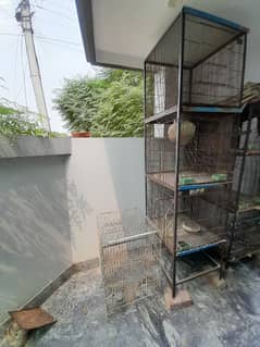 2 Parrots Cages for Sale