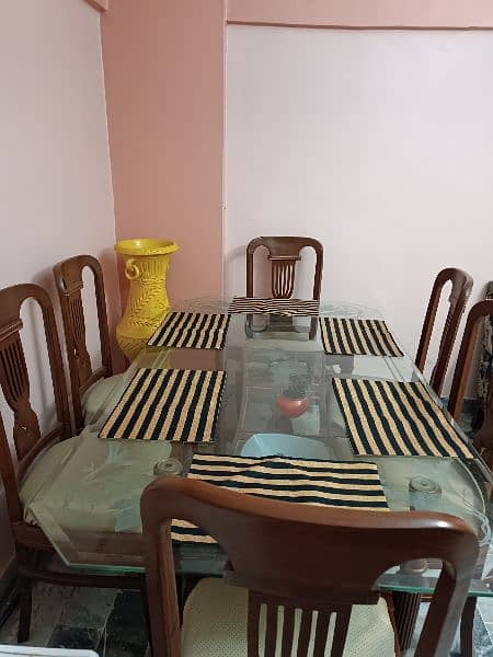 Sheesham Wood Dining Table 1