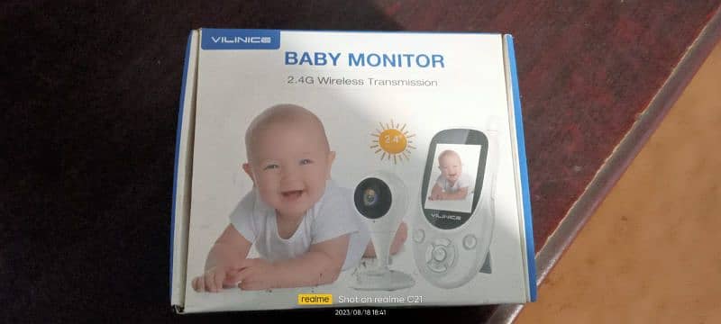 BABY MONITOR, 2.4G WIRELESS TRANSMISSION, 2.4"TFT LCD VIDEO MONITOR. 4