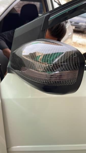 Honda City 2011-2020 Side mirror carbon fiber cover 0