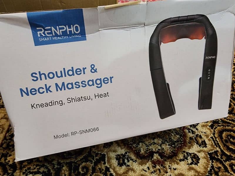 RENPHO Shiatsu Neck and Shoulder Back Massage Pillow for Relief 6