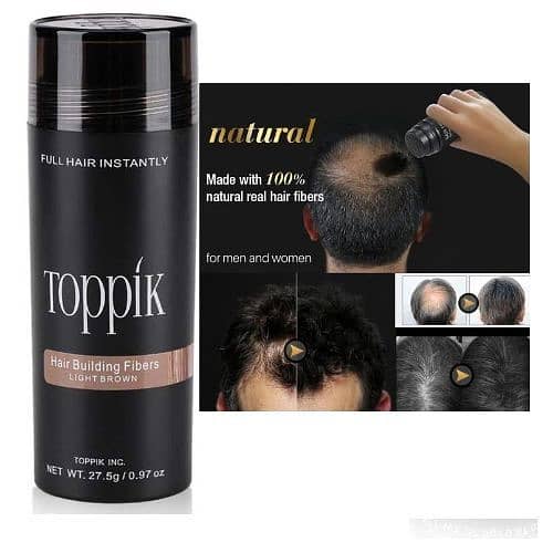 Toppik Dark Brown & Black 27.5g Toppik Hair Building 03020062817 1