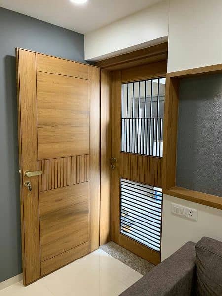 Solid Wood Door/Semi Solid Wooden Door/Engineering Doors/Panel doors 5