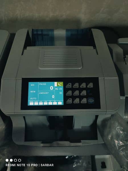 Bank Cash currency,note counting machines Detect, Fake Note UV MG IR 18