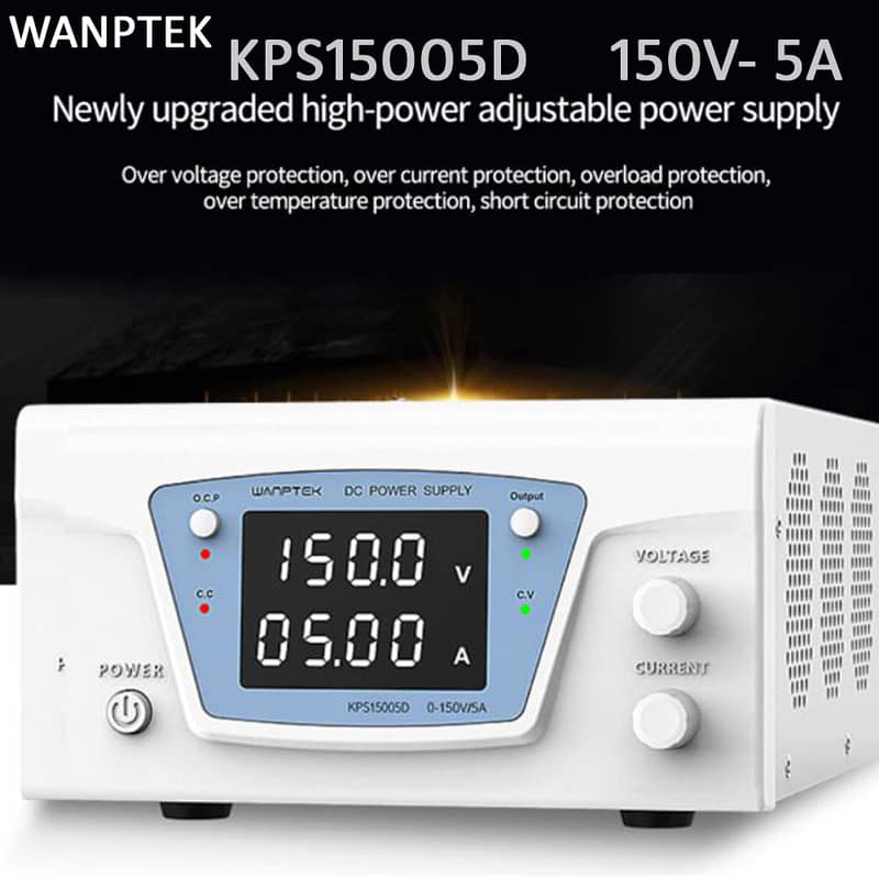 KPS15005D Wanptek Digital laboratory Power Supply 0-150V ~ 5A 0