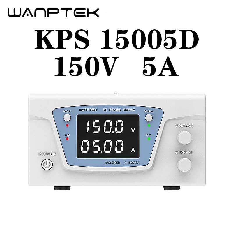 KPS15005D Wanptek Digital laboratory Power Supply 0-150V ~ 5A 1