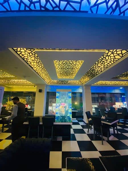 false ceiling,cnc design,gypsum board,pvc panel,media wall,sticko pain 13