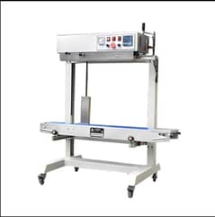 Vertical Continuos Plastic bags sealing machines heavy duty with print