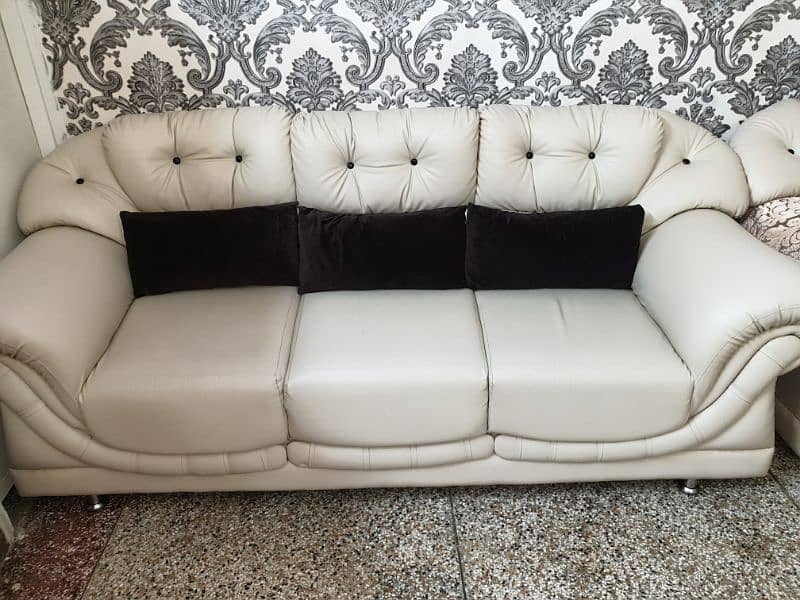 Leather Sofa Set 321 1