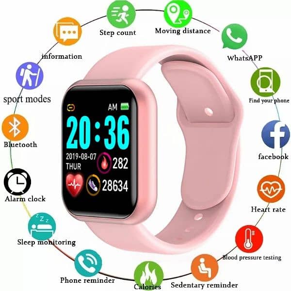 Digital Watch Smart Bracelet  Bluetooth Watch 2