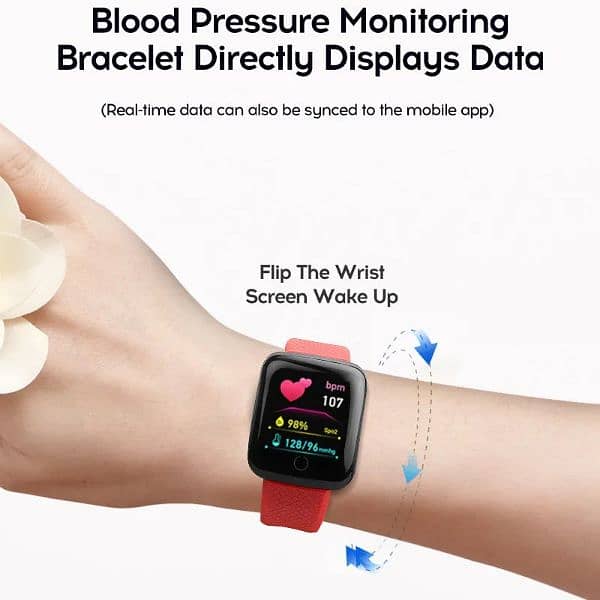 Digital Watch Smart Bracelet  Bluetooth Watch 4