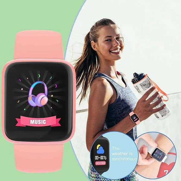 Digital Watch Smart Bracelet  Bluetooth Watch 6