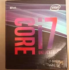 Intel Core i7-9700K Coffee Lake Desktop Processor 9th Gen