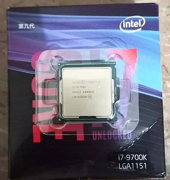 Intel Core i7-9700K Coffee Lake Desktop Processor 9th Gen 1