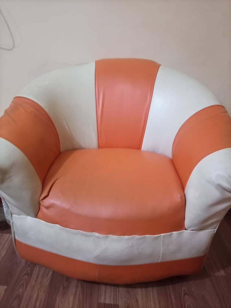 Sofas in Beautiful Orange Color 3