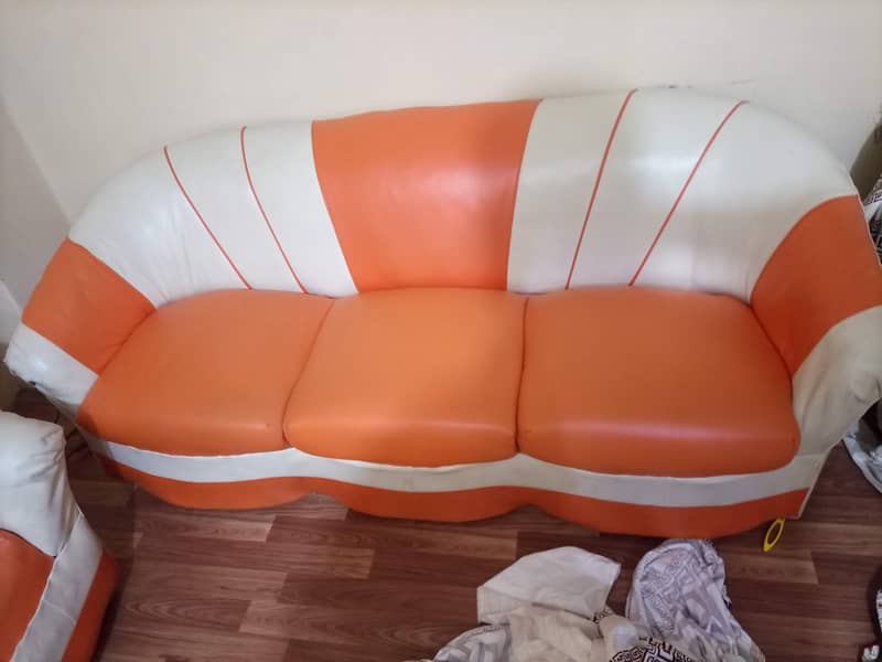 Sofas in Beautiful Orange Color 4