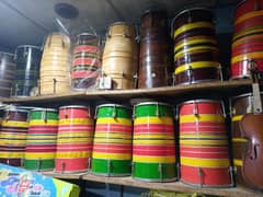 wooden Dholak best quality for wedding mehndi functions