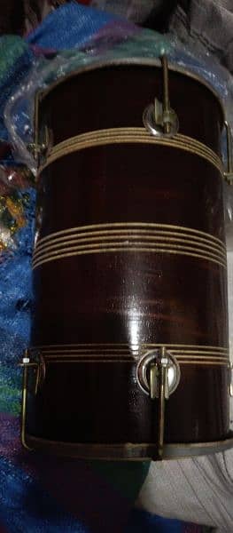 wooden Dholak best quality for wedding mehndi functions 1