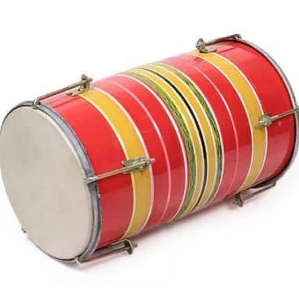 wooden Dholak best quality for wedding mehndi functions 4