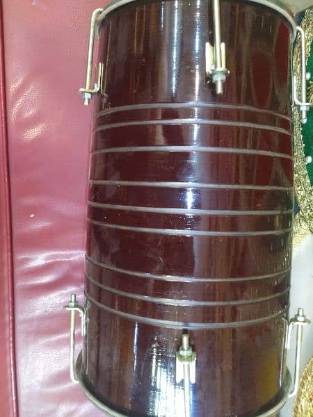wooden Dholak best quality for wedding mehndi functions 12