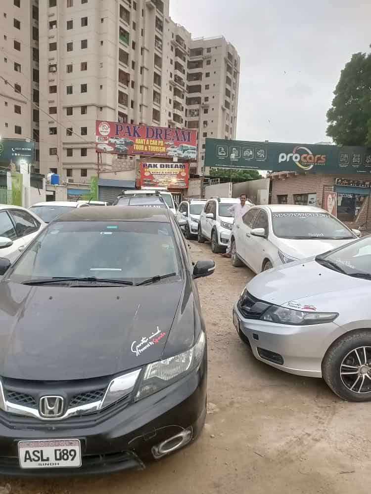 Rent a car/ Car rental/ Rent a car service to all Karachi 24/7) 19