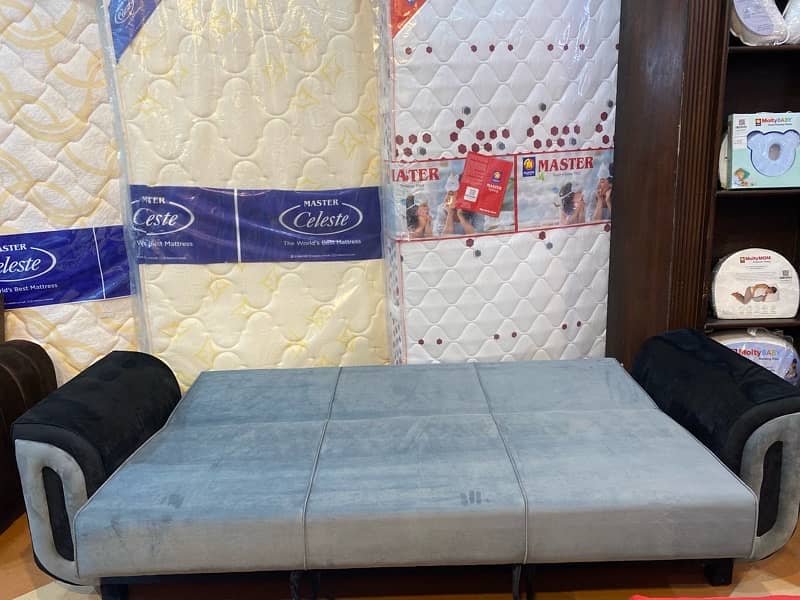 sofa cum bed (2in1)(sofa + bed)(Molty foam)(10 years warranty 1